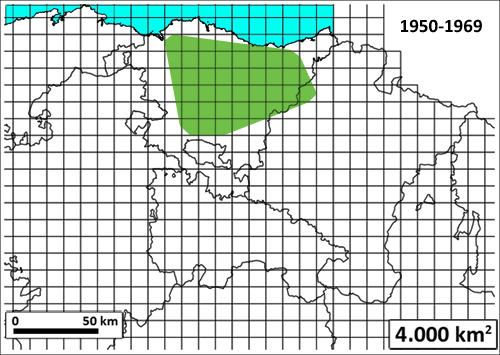 Vison europeo evolucion rango